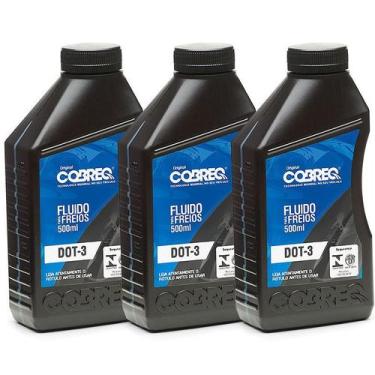 Imagem de Fluido oleo de freio dot3 original cobreq 500ml - kit01207