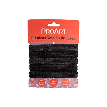 Imagem de Proart - Elasticos Cabelo Ec10B Grande Preto C/5