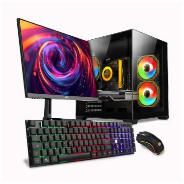 Imagem de PC Gamer Completo Skill Intel Core i5 12400F, 16GB, Geforce RTX 4060 8GB, SSD 1TB M.2, + Monitor 27" 100Hz - SK27018
