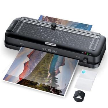 Imagem de Laminador SINOPUREN OL188 3 em 1 de 9 polegadas com aparador e perfura