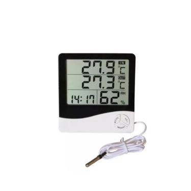 Imagem de Termo-Higrômetro Digital INS-1342 - Temperatura, Umidade - Certificado de Calibração