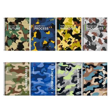 Imagem de Caderno espiral Univ 10x1 160 fls Hide Tilibra