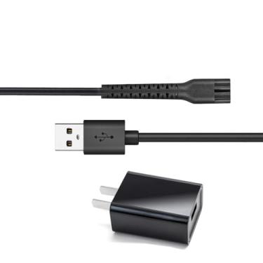 Imagem de Magic Senior Detailer Legend Cordless Clippers Cabo carregador USB para máquina de barbear Wahl 5-star magic clip sem fio 08594,8148,8504,8164, 8164, 8591 919 100 anos, Metal Edition Designer 8592