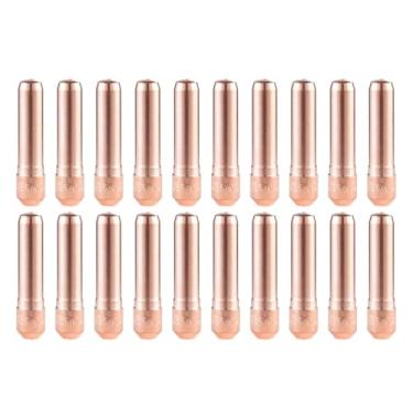 Imagem de Welding Knight Pontas de contato de soldagem MIG T-035 0,9 mm para acessórios de substituição de pistola de solda Bernard Centerfire MIG T035 (20-PK)