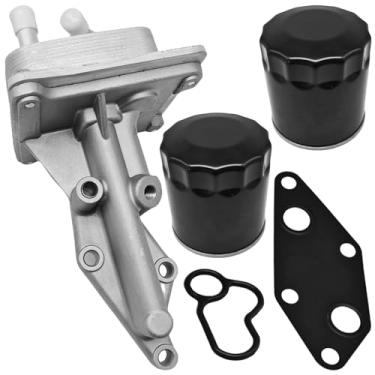 Imagem de Kit de refrigerador de óleo do motor 918-402 com juntas e 2 pacotes de filtros de óleo adequado para Nissan Altima 2007-2013, Nissan Sentra L4 2.5L 2007-2012, substitui 21300-JA06A 21300-JA00A