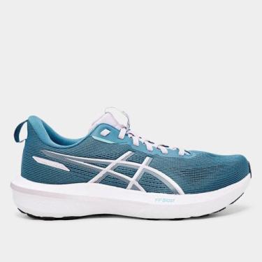 Imagem de Tênis Asics Gt-1000 14 Feminino, Azul, Branco, 36
