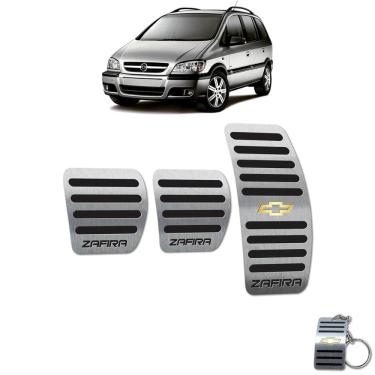 Imagem de Pedaleira Manual Chevrolet Zafira 2001 A 2012 Preto