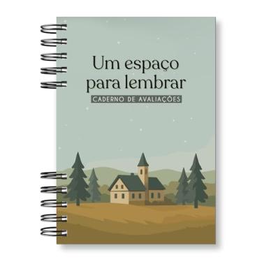 Imagem de Caderneta de Avaliação para Hospedagem, Formato A5, 180 Páginas, Capa Dura, Wire-o, 21,5 x 15,5 cm (Capa 3)