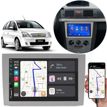 Imagem de Central Multimídia MP5 7" CarPlay Android Auto Chevrolet Meriva 2003 a