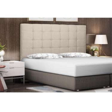 Imagem de Cabeceira Verona Para Cama Box Solteiro 90 cm Suede S04 - D'Rossi - DR