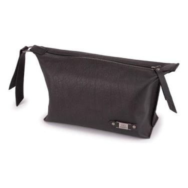 Imagem de Necessaire Organizador Impermeável Couro Legitimo Rústico - NoBrand, P