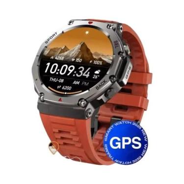 Imagem de Smartwatch Militar Unissex T-Rex 3 2025 Amazfit Com GPS, À Prova d'Águ