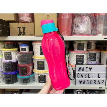 Imagem de Garrafa Eco Tupper Plus 500 ml Vermelha Fluo - Tupperware