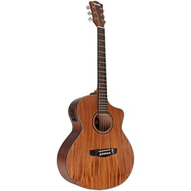 Imagem de VIOLÃO ELÉTRICO TOPÁZIO - NATURAL RED - EQ 3 BANDAS - ACTNTR1954 - TONANTE