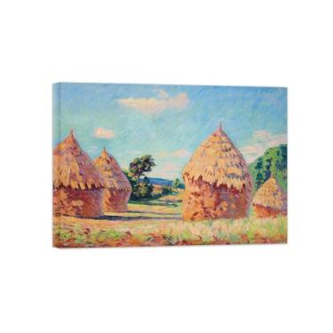 Imagem de Armand Guillaumin Famoso Arte de Parede Pôster-Impressões em Tela para sala de estar-Reprodução pinturas(mós) 50x70cm Tela Embrulhada