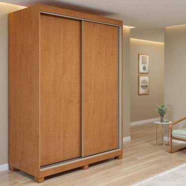 Imagem de Guarda Roupa com Porta de Correr Alonzo 2 Portas 2 Gavetas 100% Mdf co