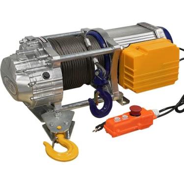 Imagem de Guincho Eletrico 2Ton com 60Mts Cabo de Aco Fixo 220v Monofasico GE200