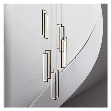 Imagem de Luminária pendente moderna para sala de jantar, iluminação interna, luminária de teto, luminária suspensa, iluminação decorativa interna, lustres de LED, branco frio, 5 cabeças