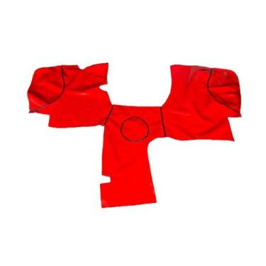 Imagem de tapete assoalho em vinil do mercedez 710 - gy, vermelho