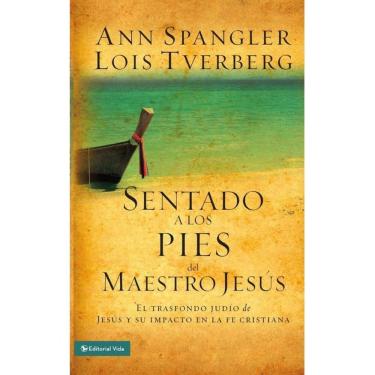 Imagem de Sentado a los pies del maestro Jesús - Espanhol