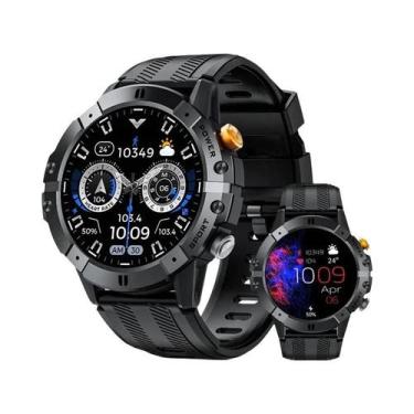 Imagem de Relógio Inteligente Masculino Para Atividades Ao Ar Livre Com Tela HD 