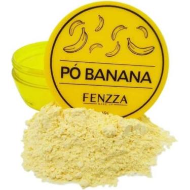 Imagem de Pó Banana Para Maquiagem Fixador Translucido Finalizador Fenzza