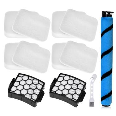 Imagem de Filtro de rolo de escova LA502 LA500 para aspirador vertical Shark Lift-Away ADV DuoClean PowerFins LA502 LA502NP LA500 LA500WM, substitui a peça XHF320 XFFK320 1483FC200