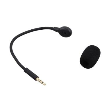 Imagem de CHICHIYANG Microfone dobrável de substituição para fone de ouvido Logitech G PRO X, microfone removível