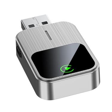 Imagem de Adaptador CarPlay sem fio para iPhone – Converta Dongle CarPlay com fio para sem fio Plug & Play 5GHz WiFi Conexão Rápida Baixa Latência para Carros 2016+ (apenas iOS