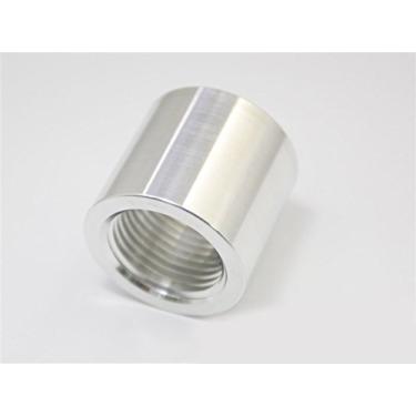 Imagem de Autobahn88 Encaixe de haste de solda fêmea de alumínio - para VarioHM EuroSensor EPT3100, M10 x 1,0 (prata)