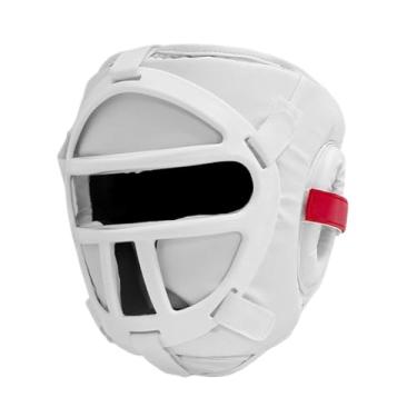 Imagem de YIJU Capacete de treinamento para boxe, equipamento de sparring, proteção para capacete de boxe para MMA Taekwondo, M