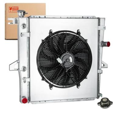 Imagem de Kaiakui Substituição de radiador de alumínio de 3 fileiras para Ford Ranger 4.0L 1998-2011, Ford Ranger 2.3L 2004, 2007 Mercury Mountaineer 4.0L, XL XLS XLT STX FX4 Sport Eddie NBX Postal