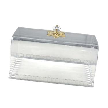 Imagem de YWJLQH Cobertura para bolo, cobertura para alimentos, cúpula para alimentos, tampa à prova de poeira para sobremesa, churrasco ao ar livre, donuts, queijo, Comprimento 26 Cm