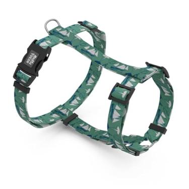 Imagem de Peitoral H Premium com Guia para Cachorro, Ajustável (P, Moby Dick)