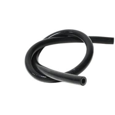 Imagem de I33T Tubo de silicone automotivo, mangueira de silicone de acoplador reto ID 3/8" (9 mm), mangueira universal de refrigeração de radiador de alta temperatura de 3 camadas (1 m) (preto)