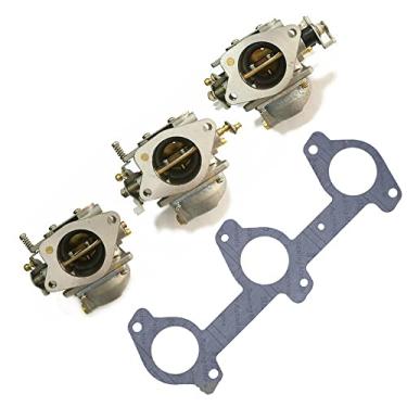 Imagem de OVERSEE 6K5-14301-01 6K5-14301-02 6K5-14301-03 Kit de carburador e junta para motor de popa Yamaha 60HP E60 Parsun T60 TOP CENTER BOTTOM Conjunto completo