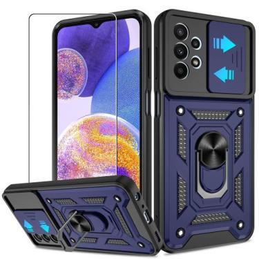 Imagem de Capa ATUMP para Samsung Galaxy A23 azul resistente à prova de choque