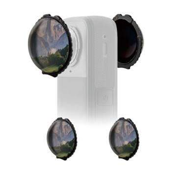 Imagem de Conjunto de filtros ND compatível com Insta360 X5, pacote com 2 ND32