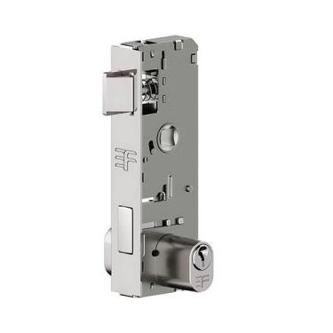 Imagem de Fechadura 3F Porta De Vidro 21MM 3080 CIL Oval CR