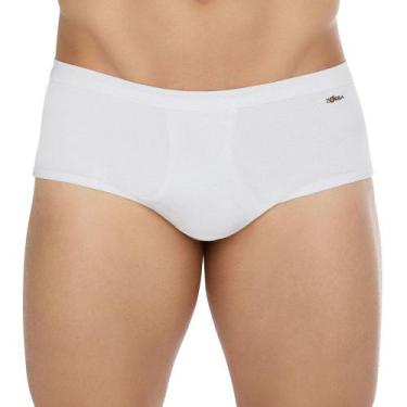 Imagem de Cueca Zorba Slip Linea com Abertura 185, Branco, M