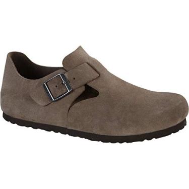 Imagem de Birkenstock Tênis unissex London Taupe Suede 36 N (34-34)
