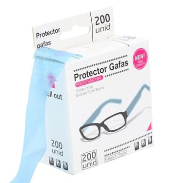 Imagem de lyrlody Os Protetores Descartáveis ​​das Luvas Perna Dos Vidros Cobrem o Material Dos PP para o Yewear Durante o Tratamento Cor do Cabelo (capa protetora de óculos)
