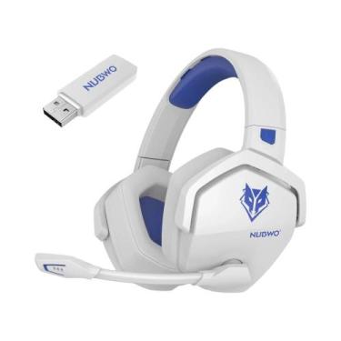 Imagem de Fone De Ouvido Gamer Sem Fio NUBWO G06 pro Com Estação De Carregamento