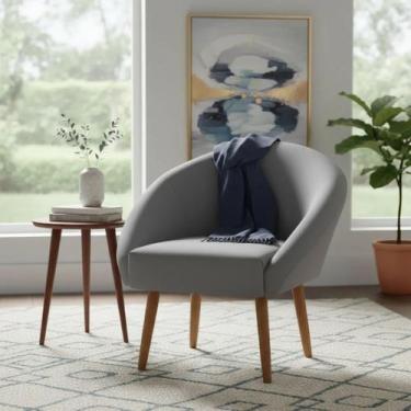 Imagem de Poltrona Decorativa Para Sala Recepção Manicure Consultório Stella Sue