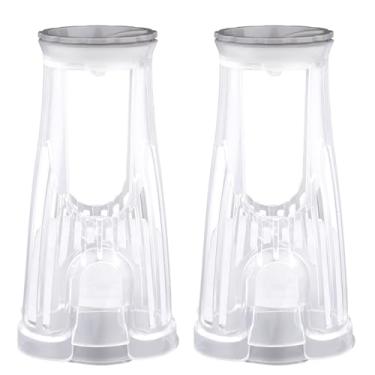 Imagem de 2un. Suporte Filtro Máquina Café para Keurig, Reposição Suporte Filtro Plástico Durável Acessórios para Keurig 2.0 Modelos K200 K250 K-Compact K-Duo K-Latte (Transparente)