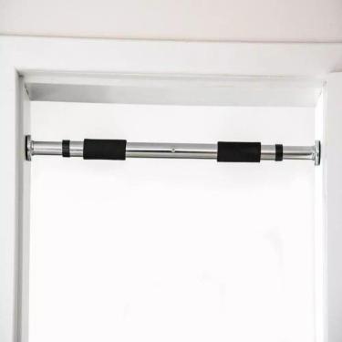 Imagem de Barra Fixa Flexão Porta Abdominal Academia Em Casa Exercicios Ajustavel Fitness Treino