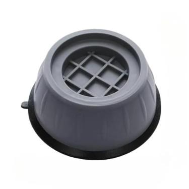 Imagem de AntivibraçãO Para MáQuinas De Lavar Roupa | Suportes AjustáVeis Adequado Para MáQuinas De Lavar Roupa, Secadoras E FogõEs(Prata)