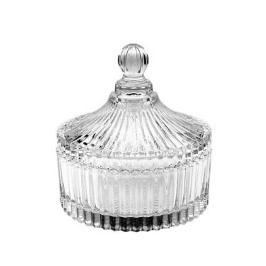 Imagem de Bomboniere De Vidro Com Tampa - Red Cherry