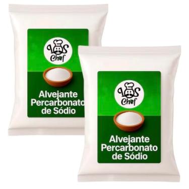 Imagem de Percabonato Original Alvejante em Pó para Roupas, Branqueador e Tira Manchas, 2 Quilos