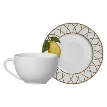 Imagem de Xícara de Chá Cerâmica c/ Píres Siciliano Alleanza 270ml